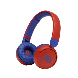 JBL Jr310BT - Red - Kids Wireless on-ear headphones - Hero